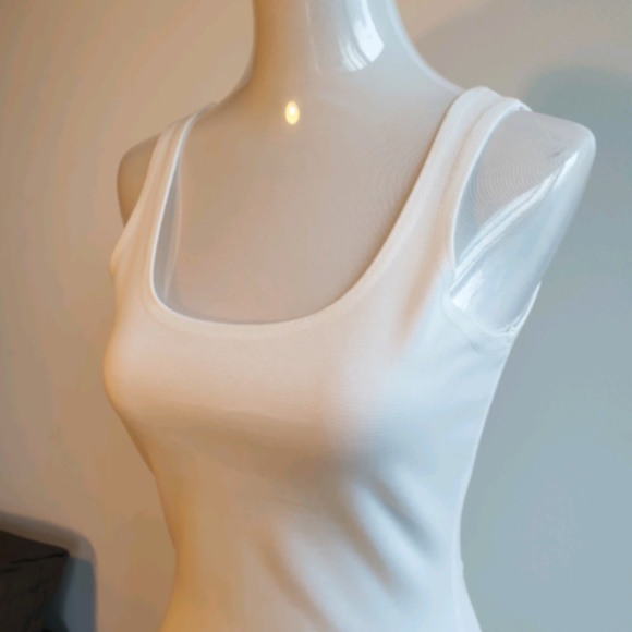 NWT Missguided white sleeveless midi dress, US size 4 - Picture 2 of 4